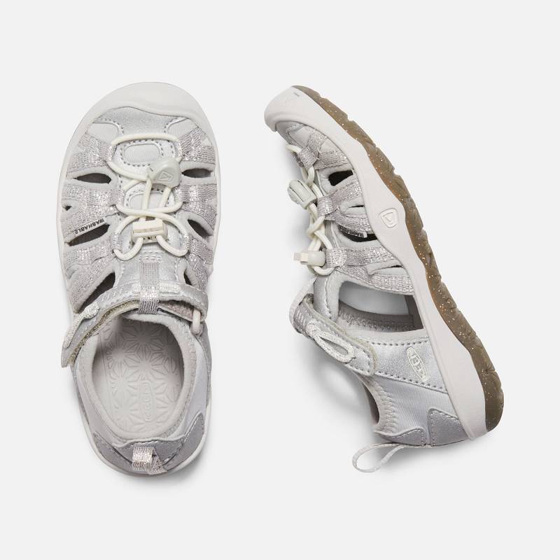 Keen Moxie Sandalen Kinder DE-53208 Silver - Keen Kinderschuhe Silber